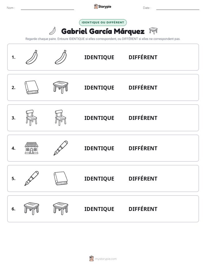 Identique ou Différent