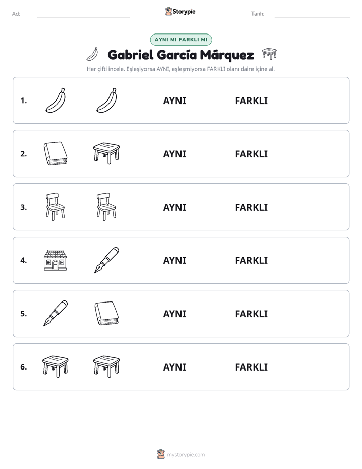 Aynı mı Farklı mı