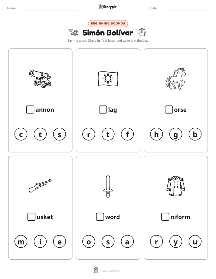 Beginning Sounds