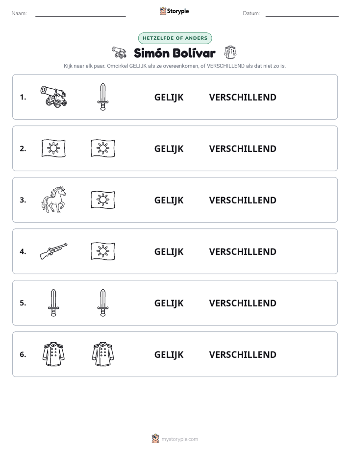 Zelfde of Verschillend