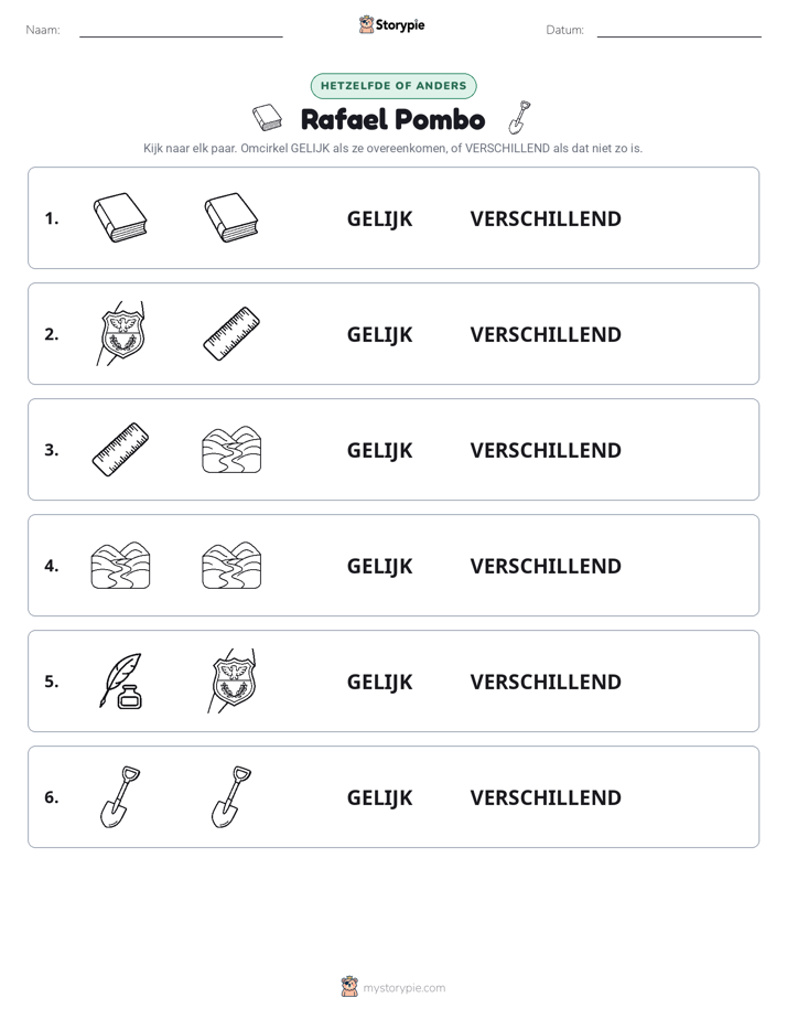 Zelfde of Verschillend