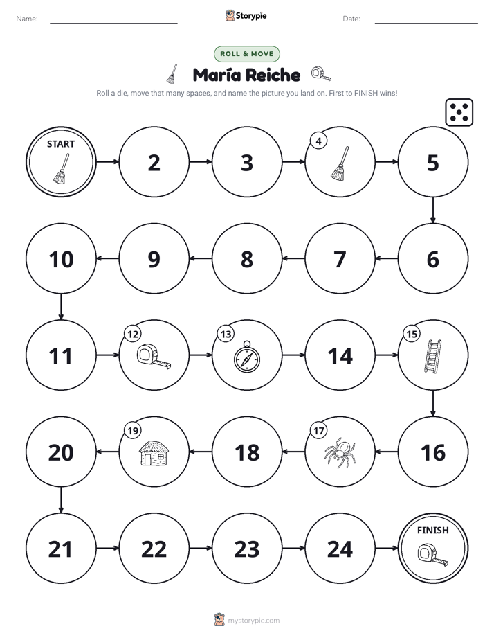 Roll & Move Game