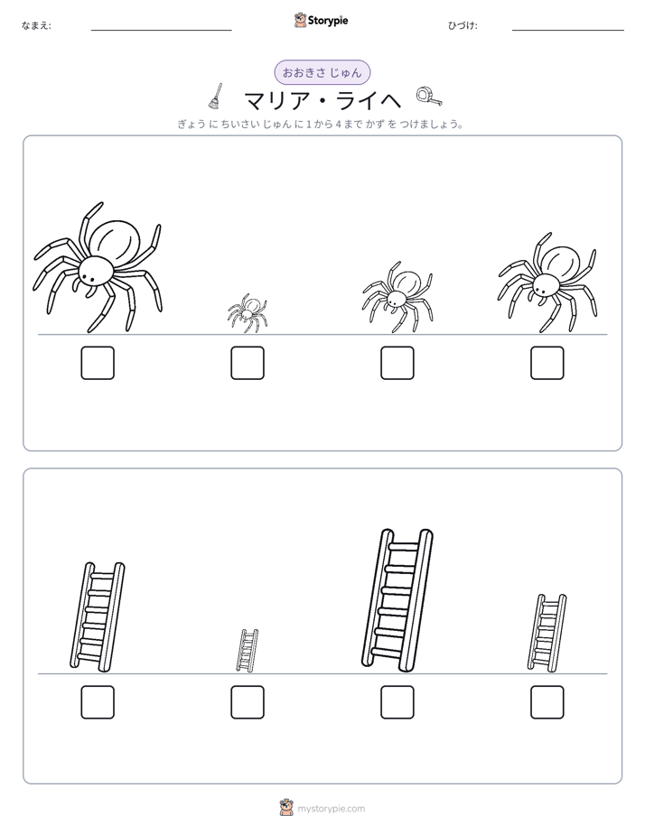 サイズ順