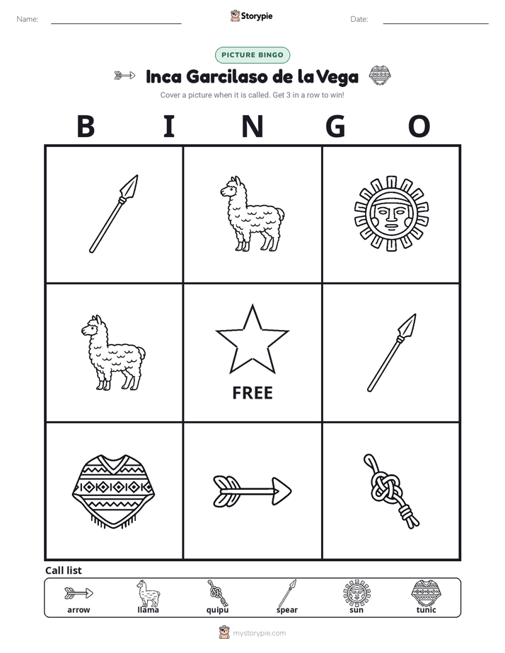 Picture Bingo