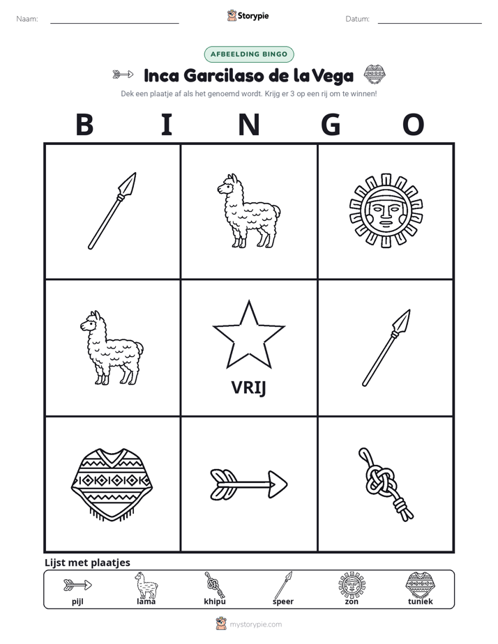 Afbeelding Bingo