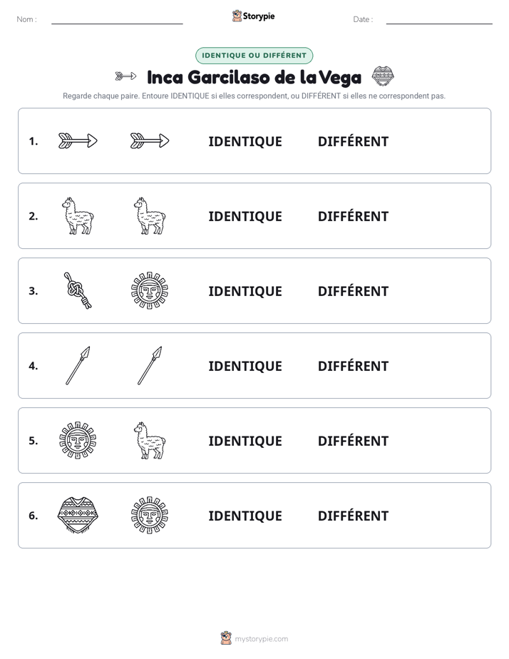 Identique ou Différent