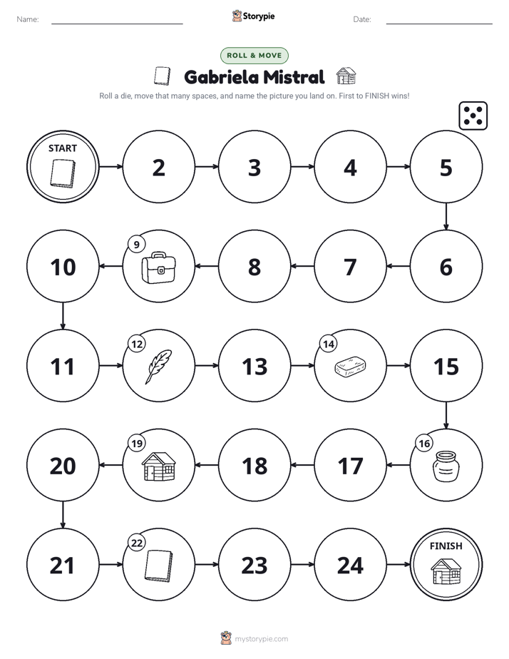 Roll & Move Game