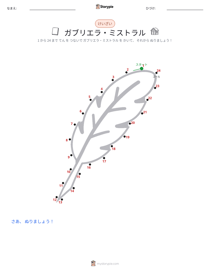 点つなぎ