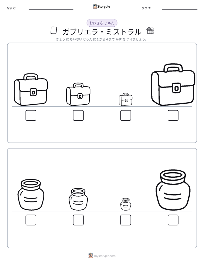 サイズ順
