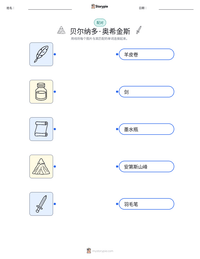 贝尔纳多·奥希金斯 可打印工作表预览