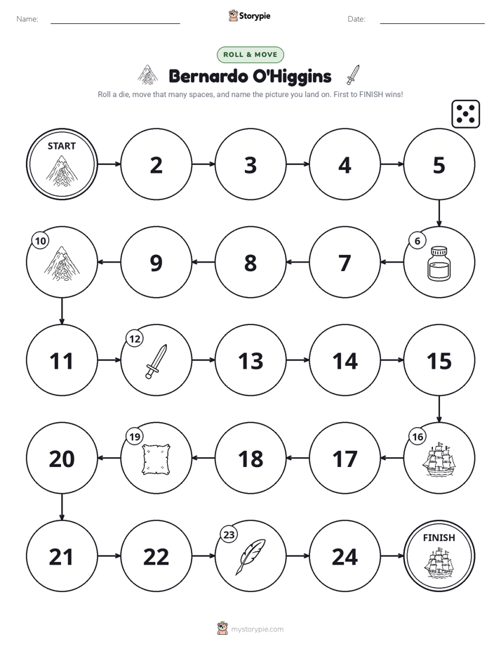 Roll & Move Game