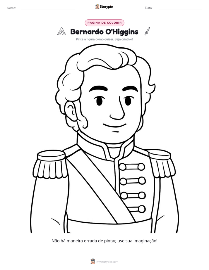 Página para colorir