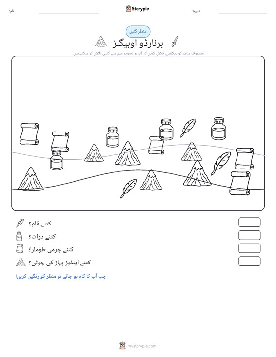 گنتی کا منظر