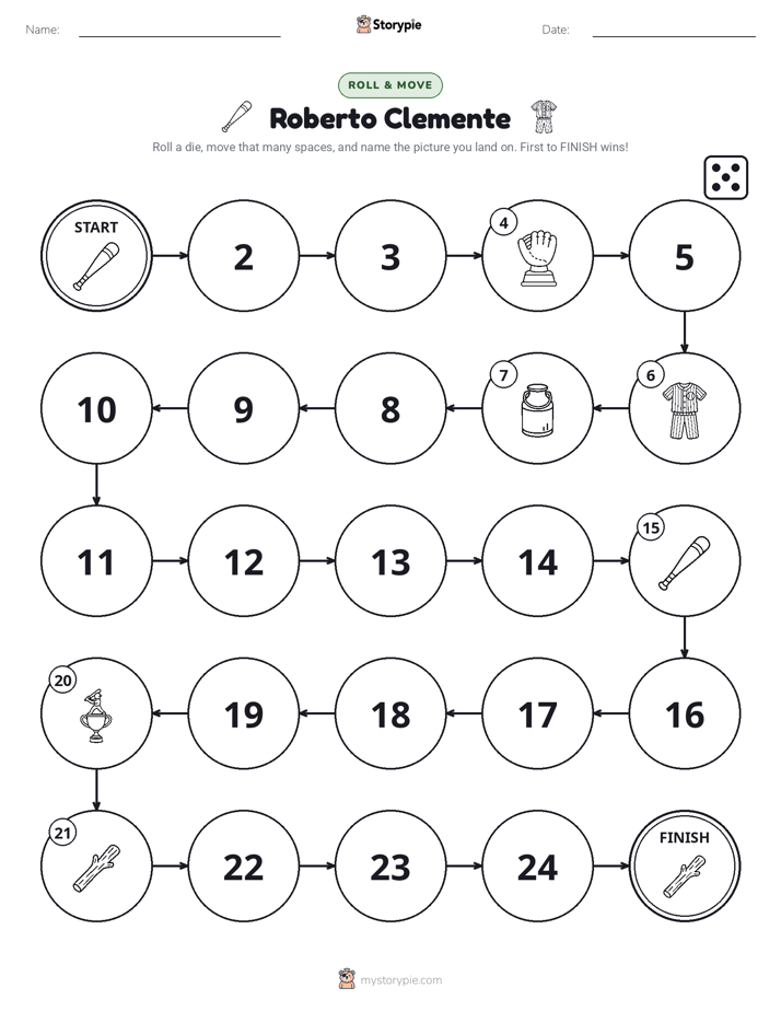 Roll & Move Game