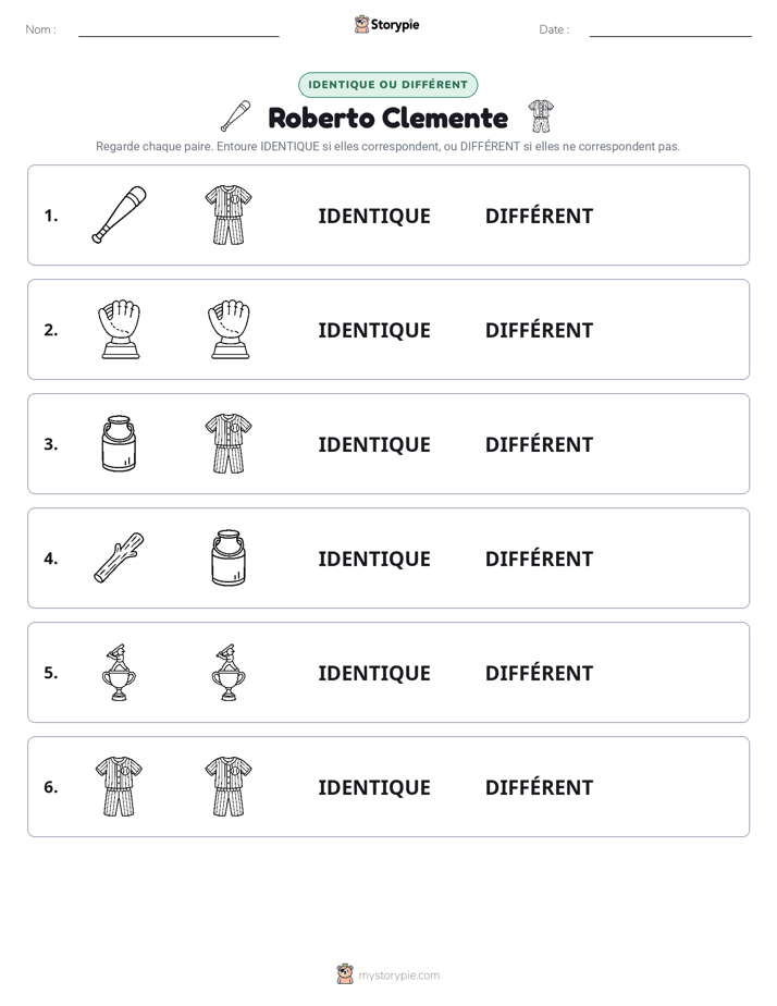 Identique ou Différent