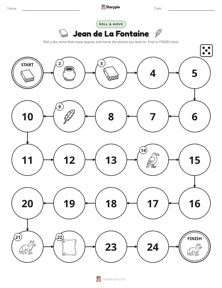 Roll & Move Game