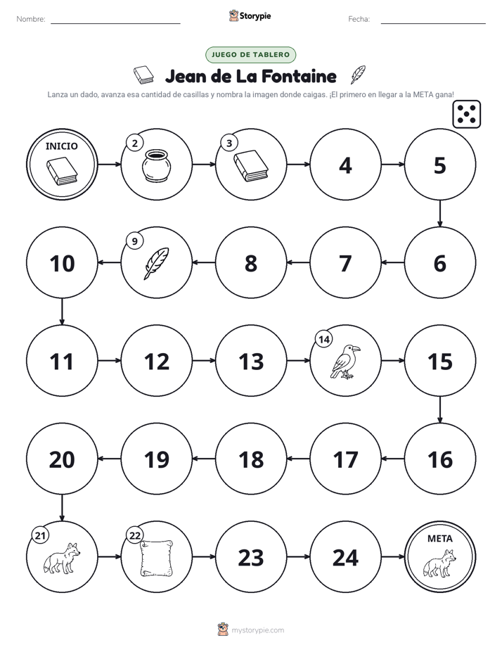 Juego de Rueda y Avanza