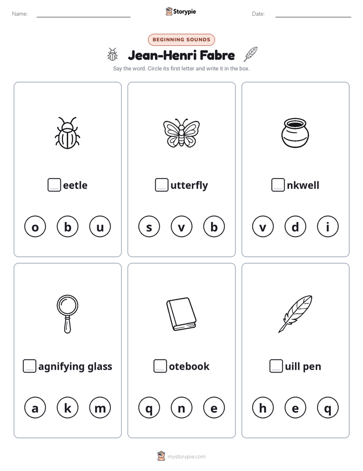 Beginning Sounds