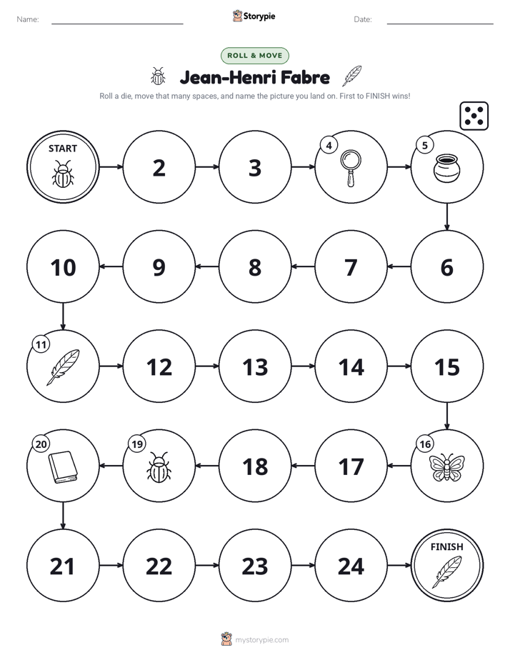 Roll & Move Game