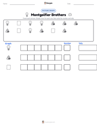 Montgolfier Brothers printable worksheet preview