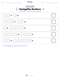 Montgolfier Brothers printable worksheet preview