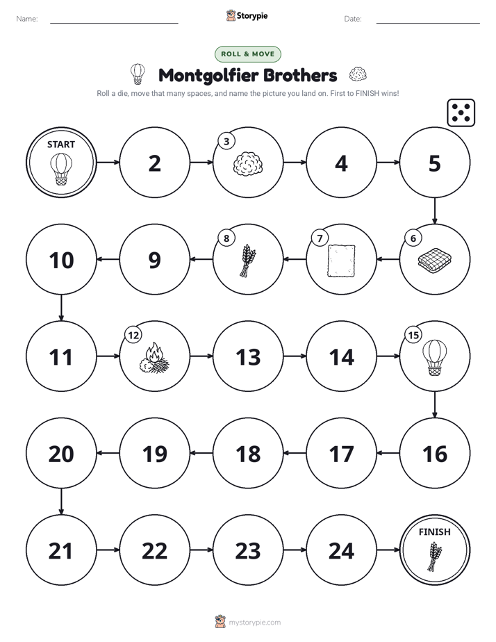 Roll & Move Game