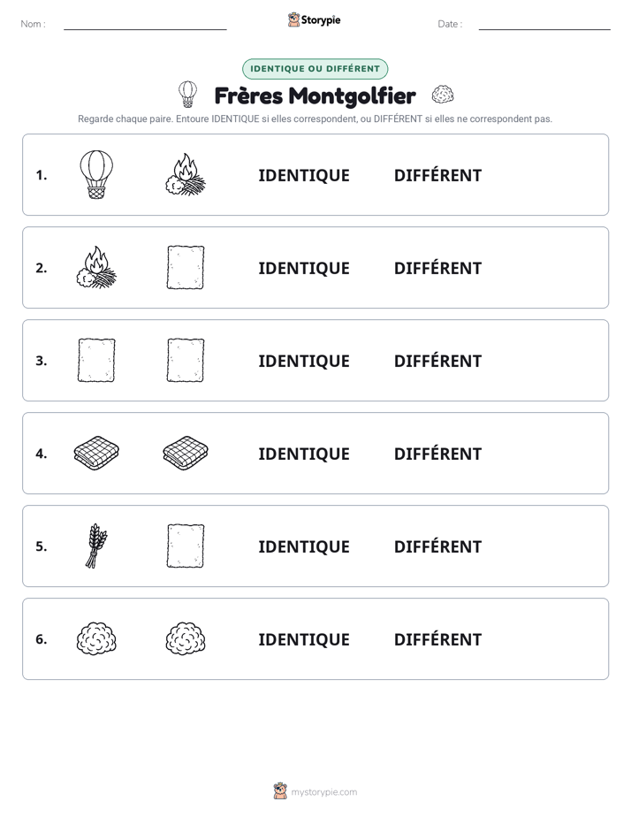 Identique ou Différent