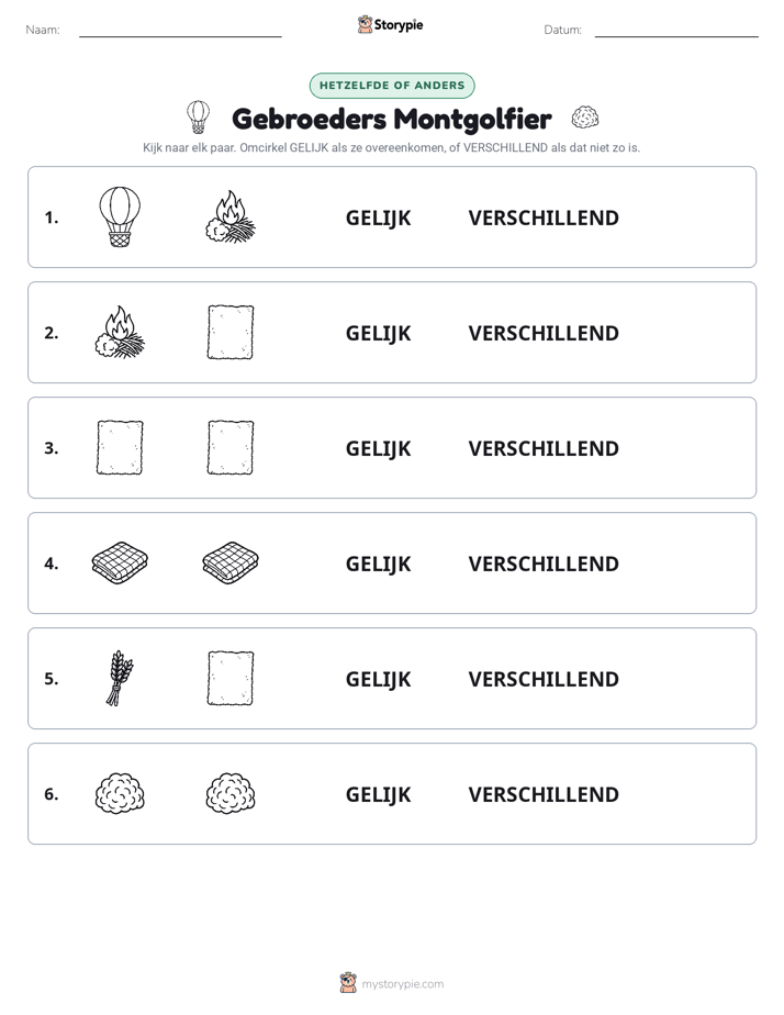 Zelfde of Verschillend