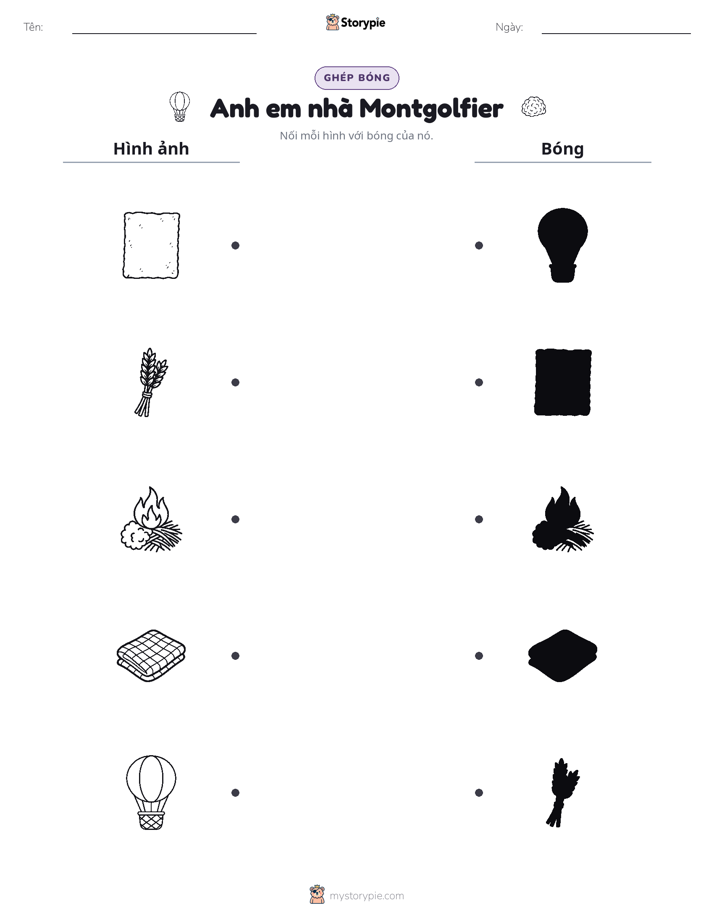 Ghép Hình Bóng