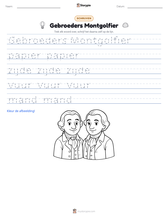 Schrijf Oefening