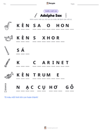 Xem trước tài liệu in sẵn Adolphe Sax