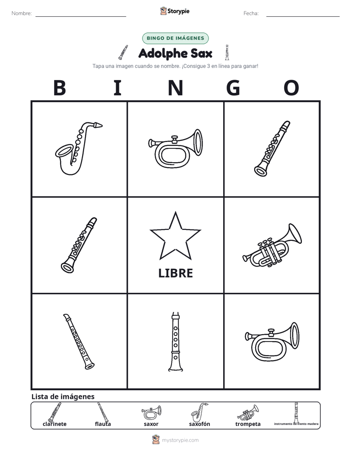 Bingo de Imágenes