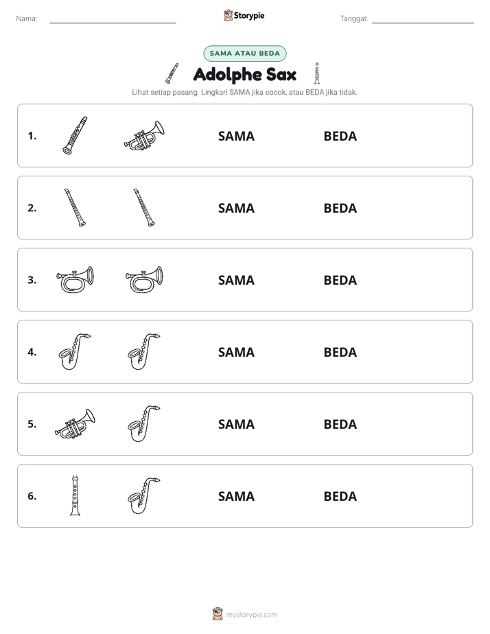 Sama atau Berbeda