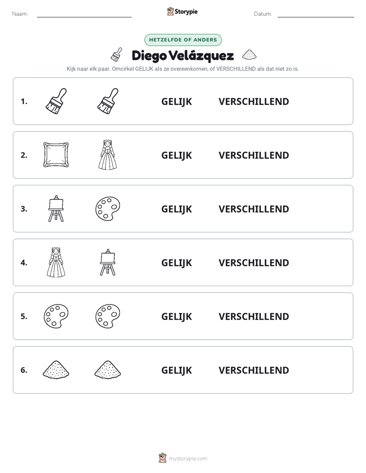 Zelfde of Verschillend