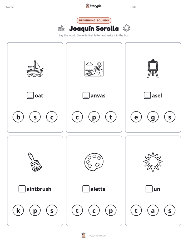 Beginning Sounds