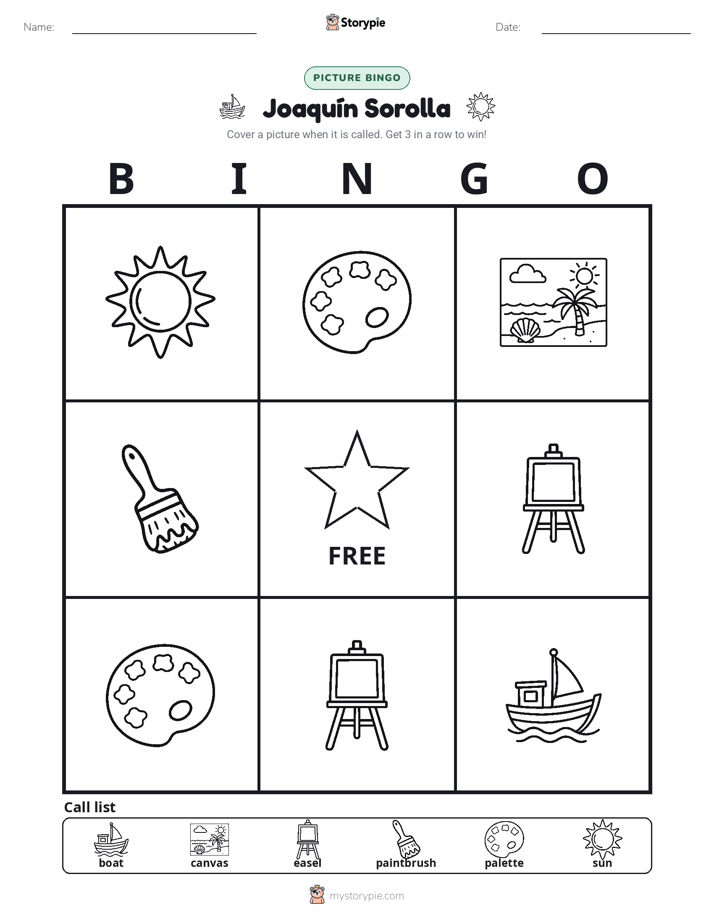 Picture Bingo
