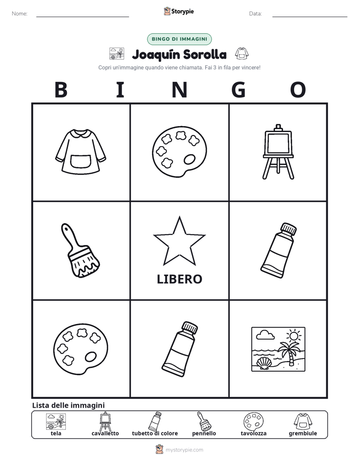 Bingo delle Immagini