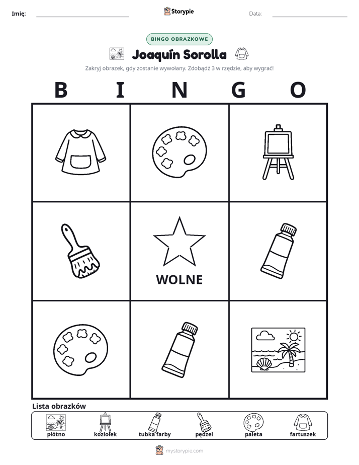 Bingo obrazkowe