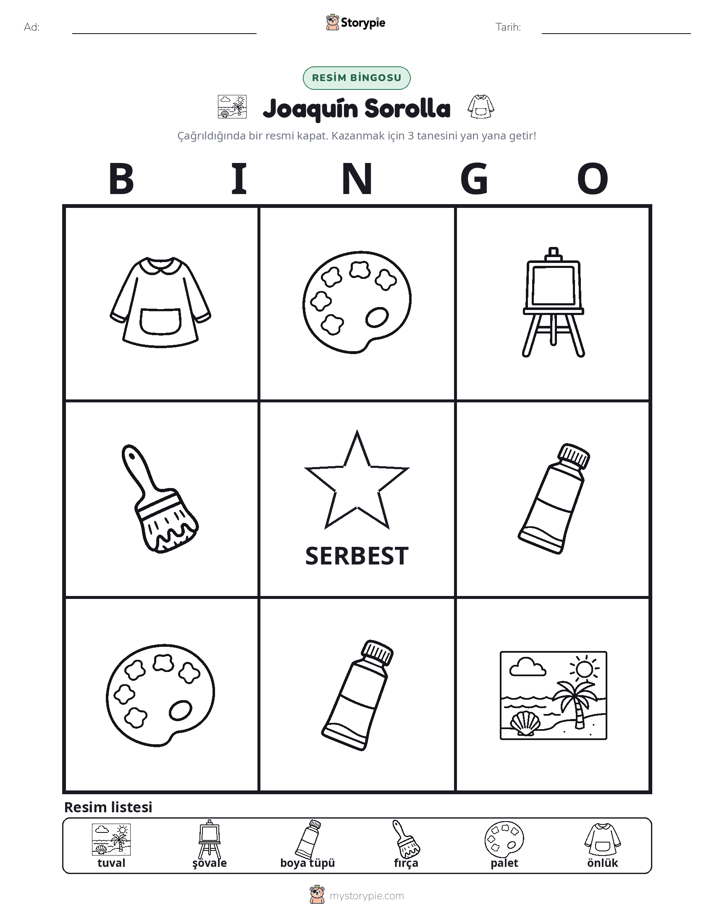 Resim Bingo