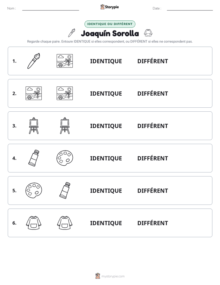 Identique ou Différent
