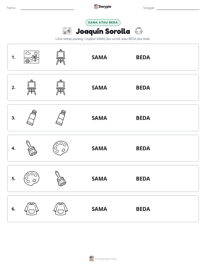 Sama atau Berbeda