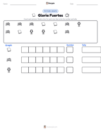 Gloria Fuertes printable worksheet preview