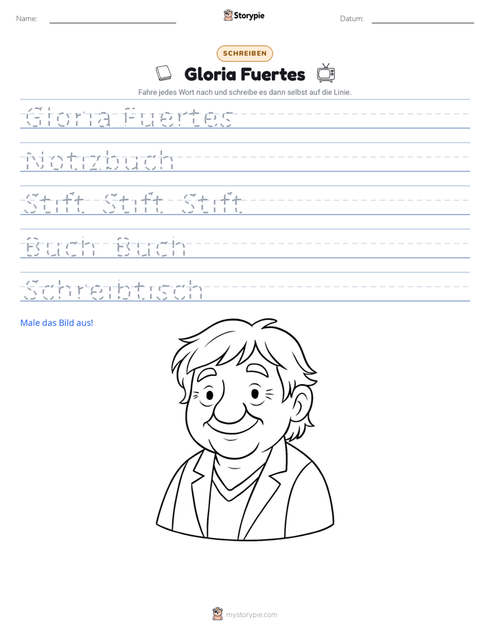 Schreibübung