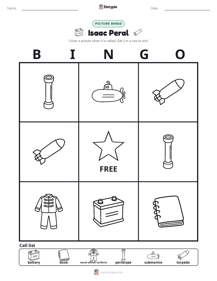 Picture Bingo