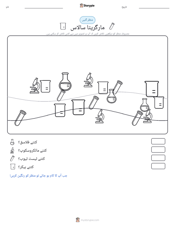 گنتی کا منظر