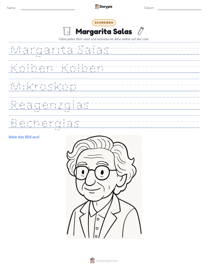 Schreibübung