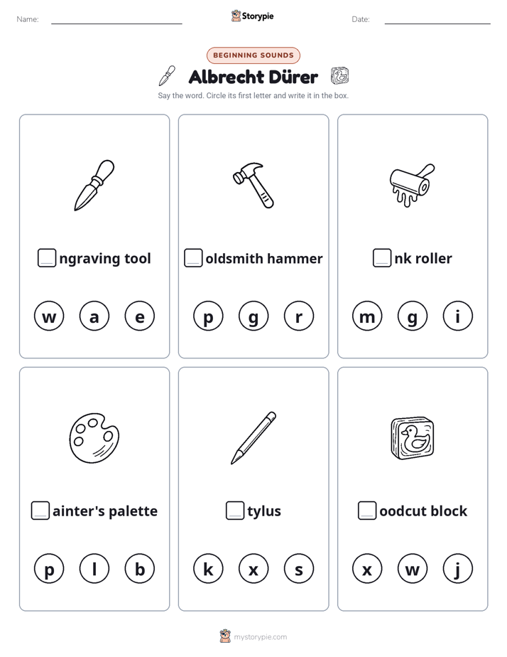 Beginning Sounds