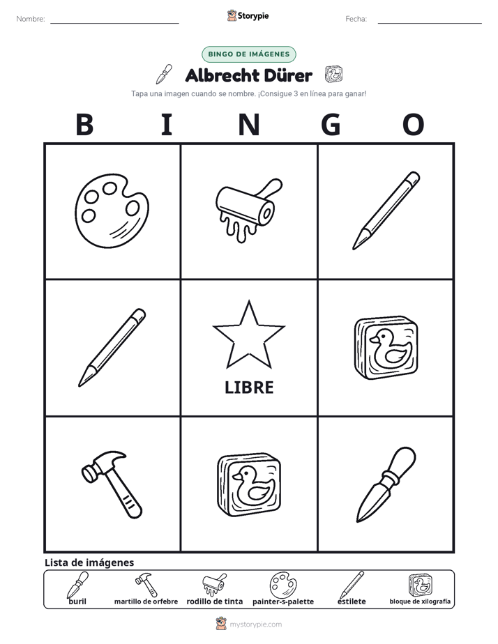 Bingo de Imágenes
