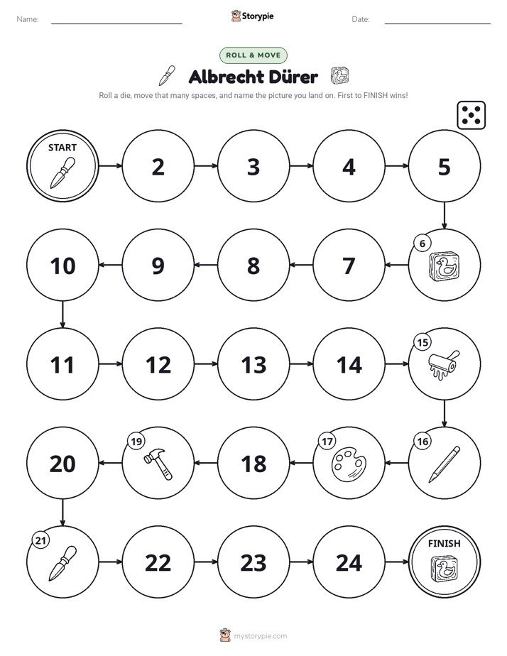 Roll & Move Game