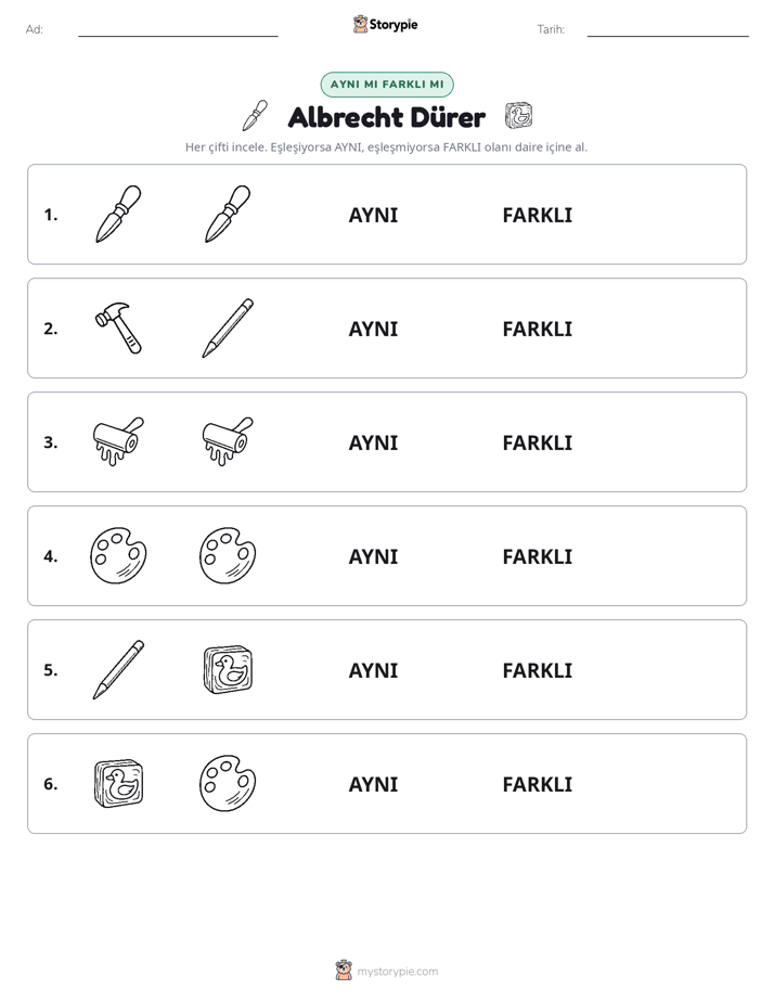 Aynı mı Farklı mı